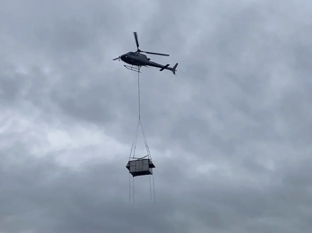 Aluex Traverse Testimonial Helikopter Transport 2